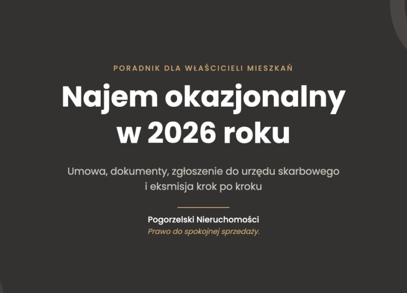 Najem okazjonalny w 2026 roku – poradnik dla właścicieli mieszkań